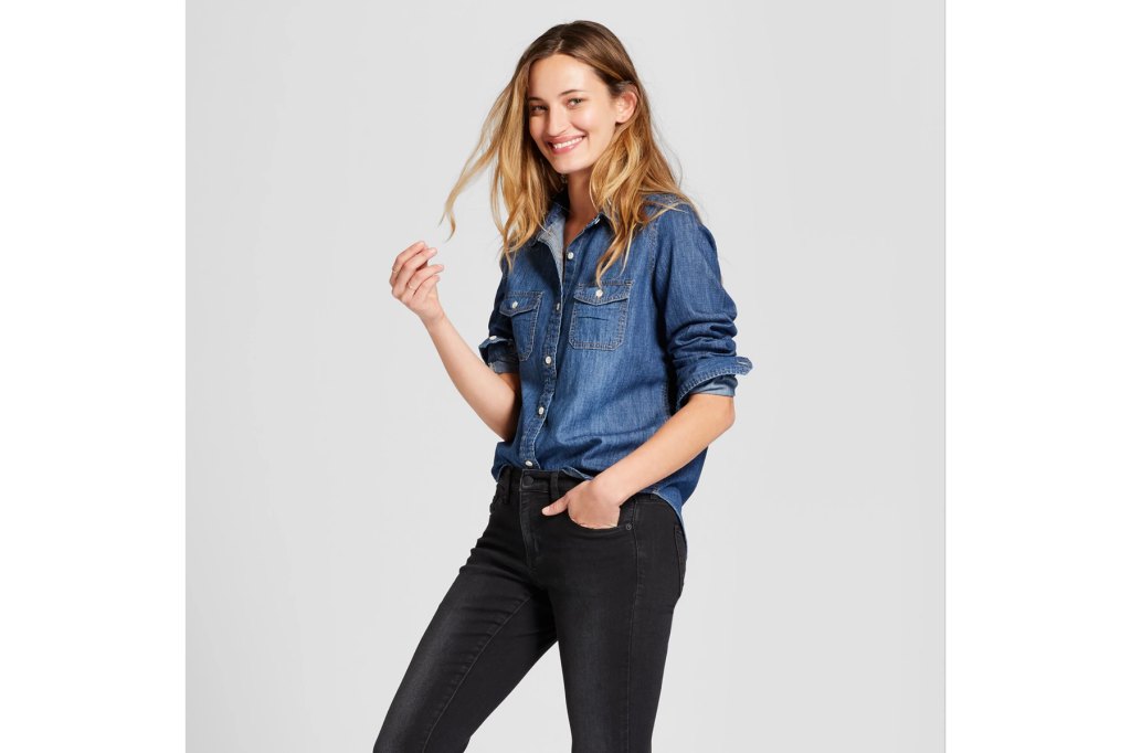 Joanna Gaines Style Denim Shirt