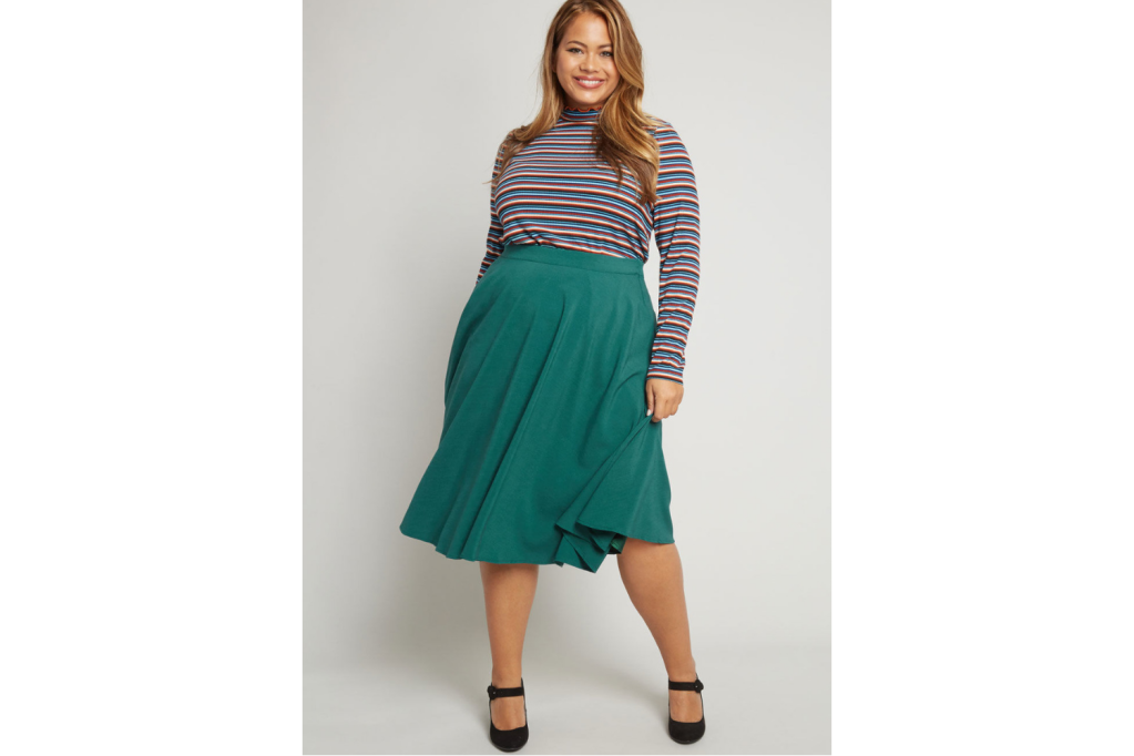 Plus Size Swing Skirt Modcloth