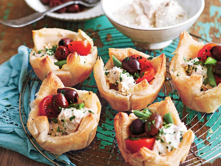 Tarragon Tuna Nicoise Cups