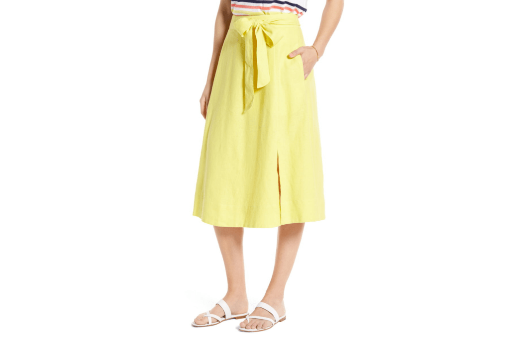 Yellow Plus Size Skirt Nordstrom