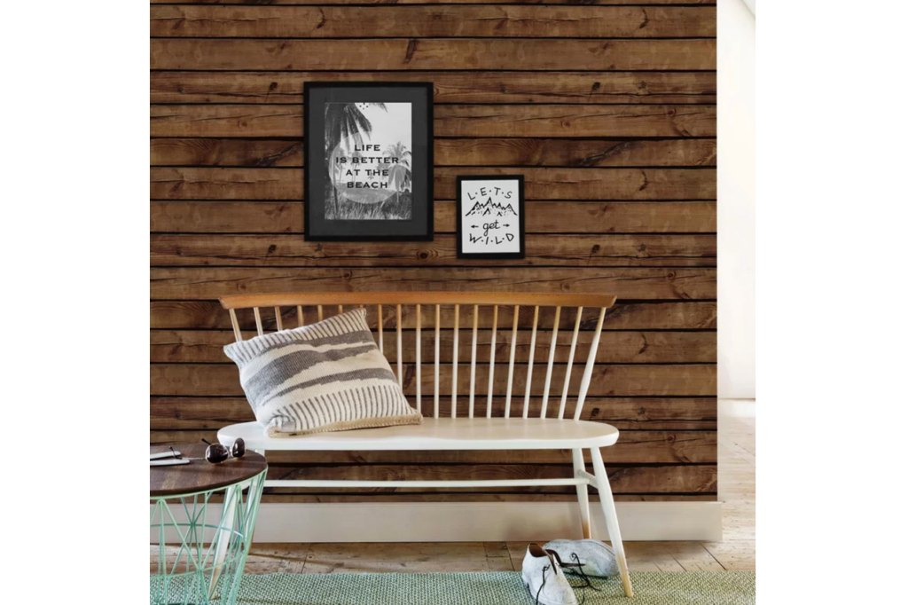 Cabin Decor Wood Wallpaper