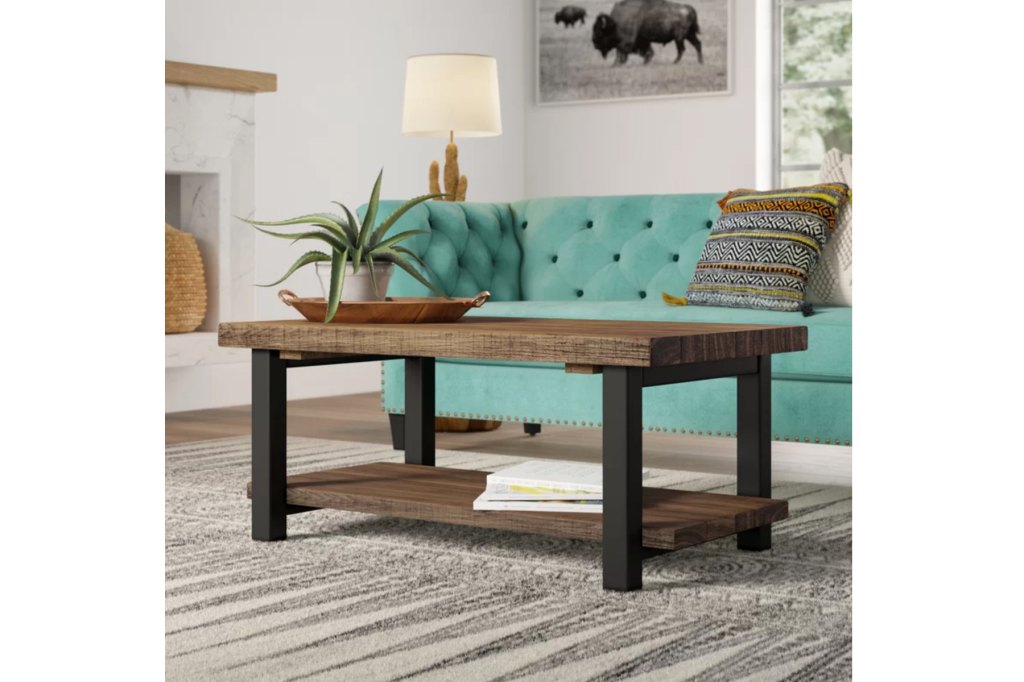Cabin Home Decor Wood Coffee Table