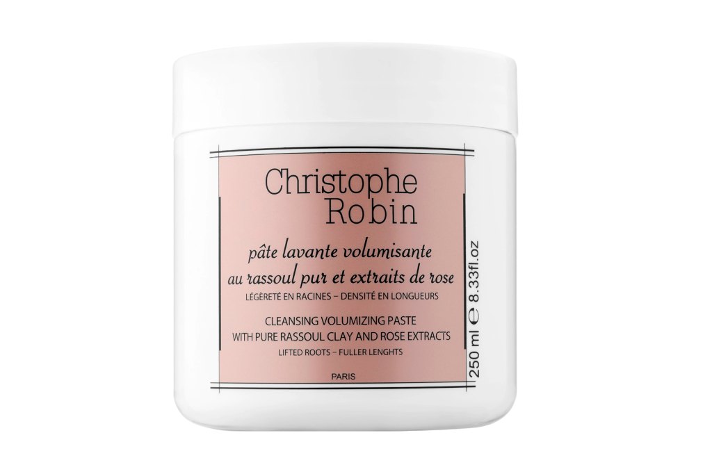 Christophe Robin Cleansing Volumizing Paste With Pure Rassoul Clay And Rose Extracts