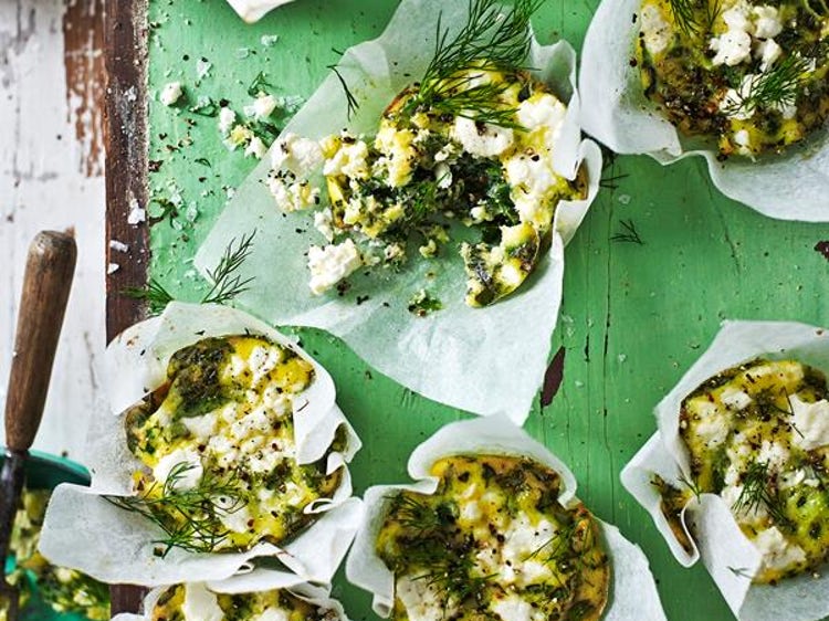 Green Power Mini Frittatas