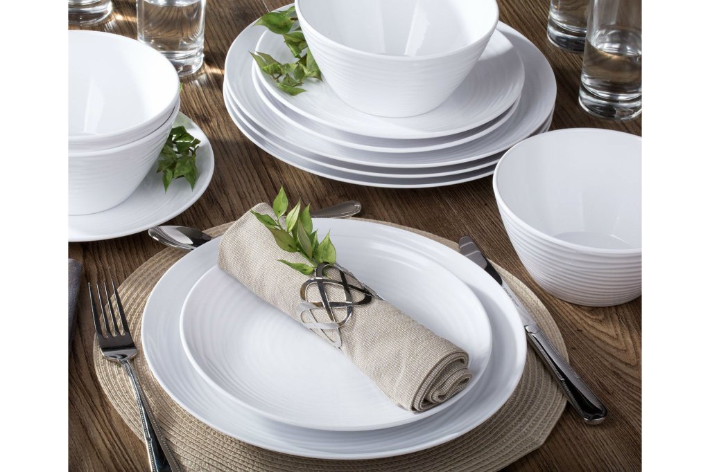Ina Garten Kitchen Essentials White Dishes Dinnerware Set
