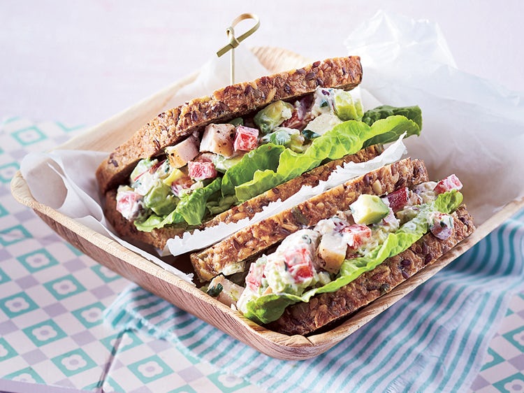 Ranch Blt Chicken Salad Sandwich 1