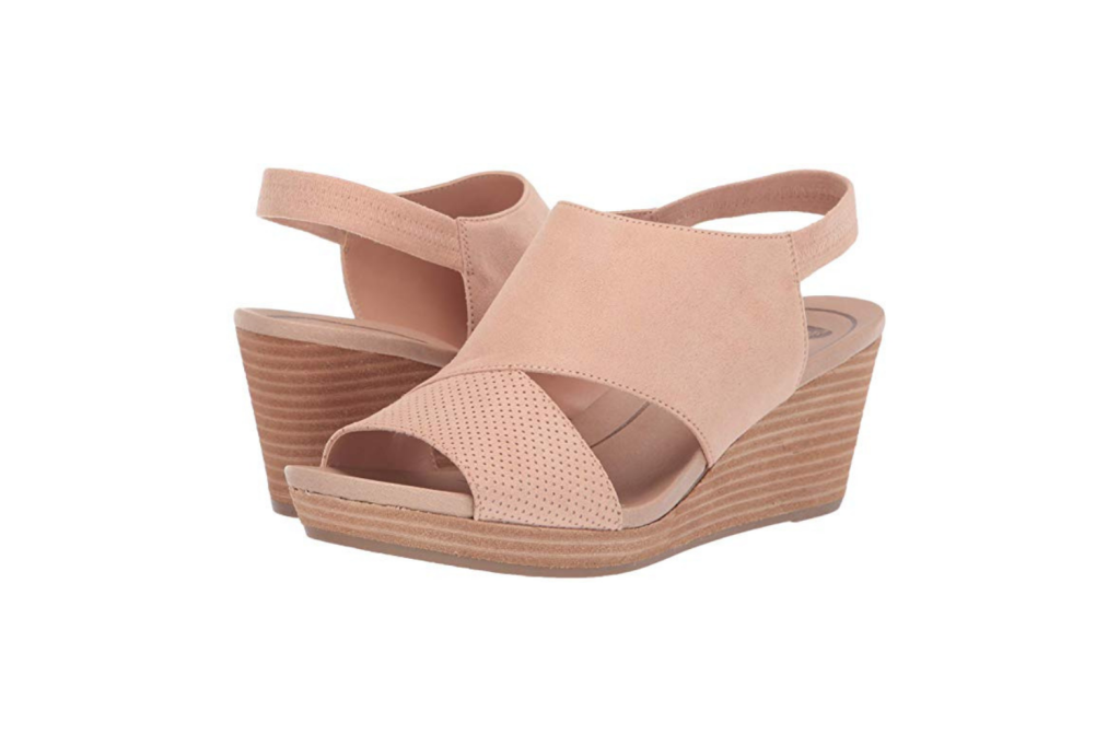 Suede Wedge