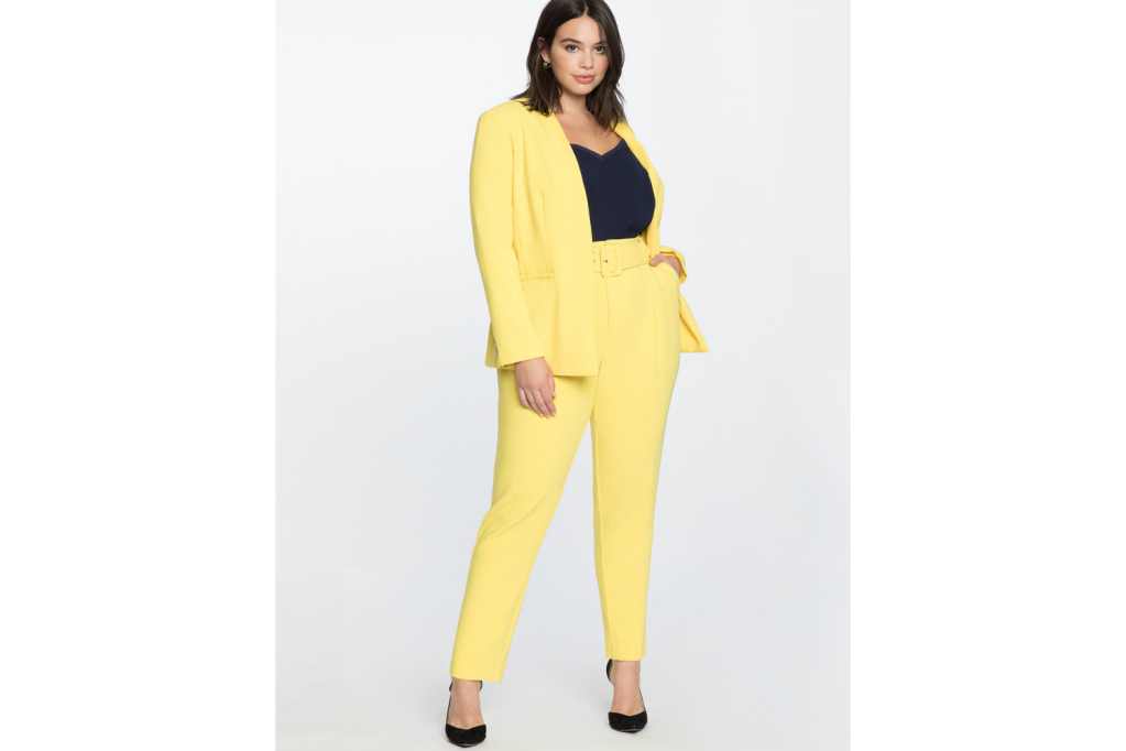 Mustard Yellow Clothing Suit