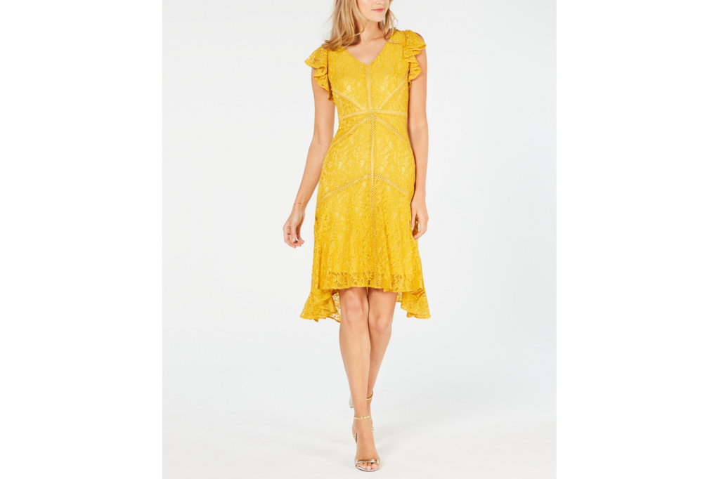 Yellow Lace Dress