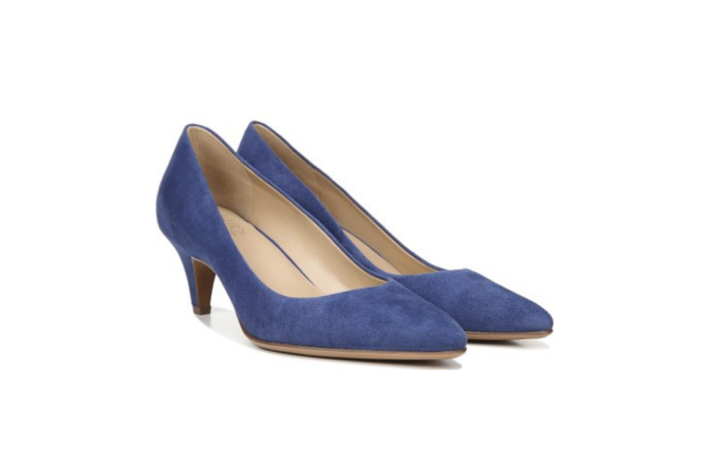 Blue Suede Heels