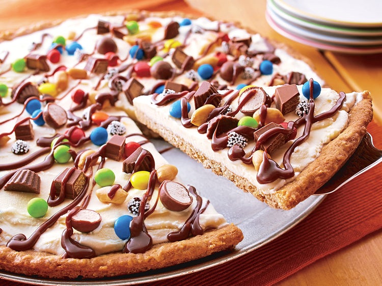 Ice Cream Cookie Pizza
