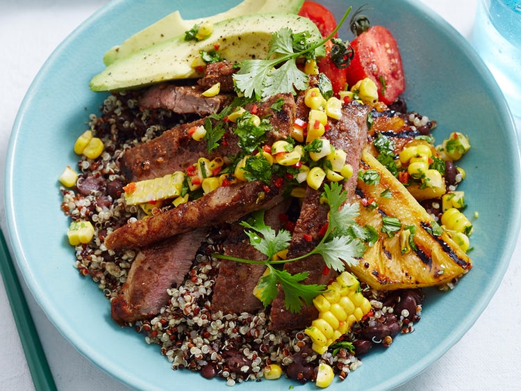 Mexican Beef And Quinoa Dinner Bowl 1