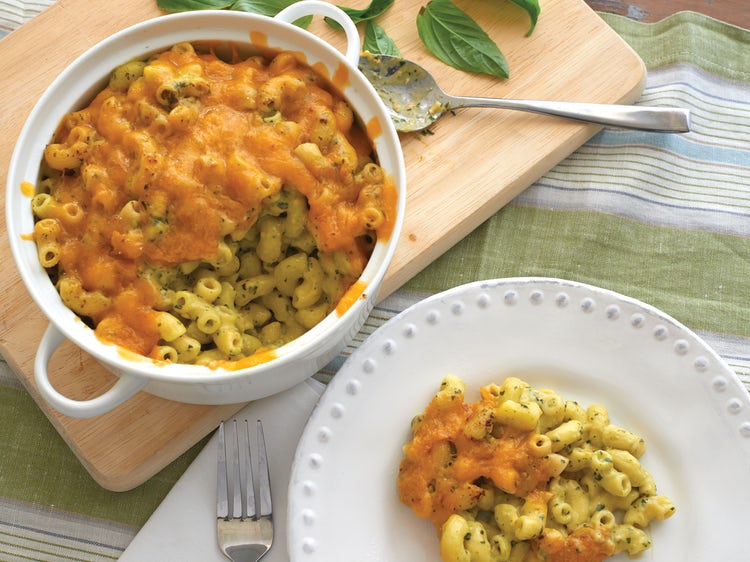 National Mac And Cheese Day Pesto Casserole