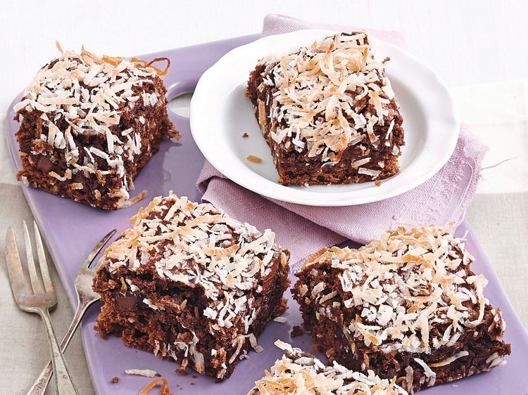 Toasted Coconut Brownies