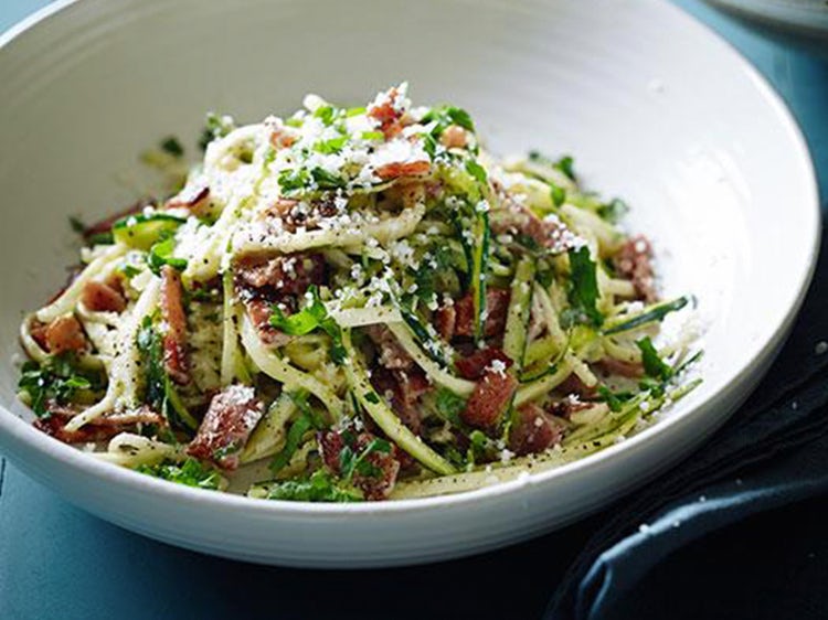 Zucchini Carbonara