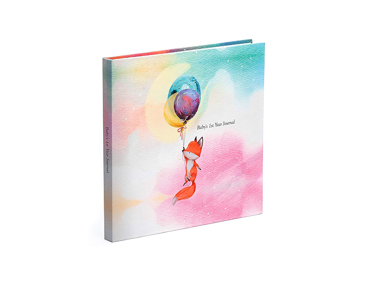 13. Best Baby Memory Book for Girls —  'Baby's 1st Year Journal'