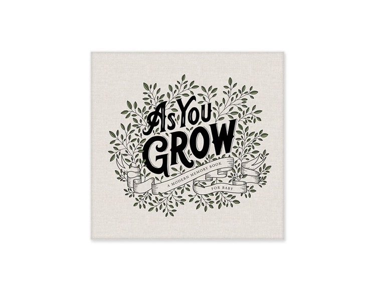 Best Modern Baby Memory Books — 'As You Grow'