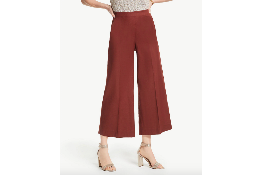 Ann Taylor The Easy Crop Flared Pants