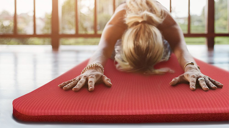 Yoga Knee Pad Non-slip Moisture-resistant Yoga Mat For Plank Pilates Exercise