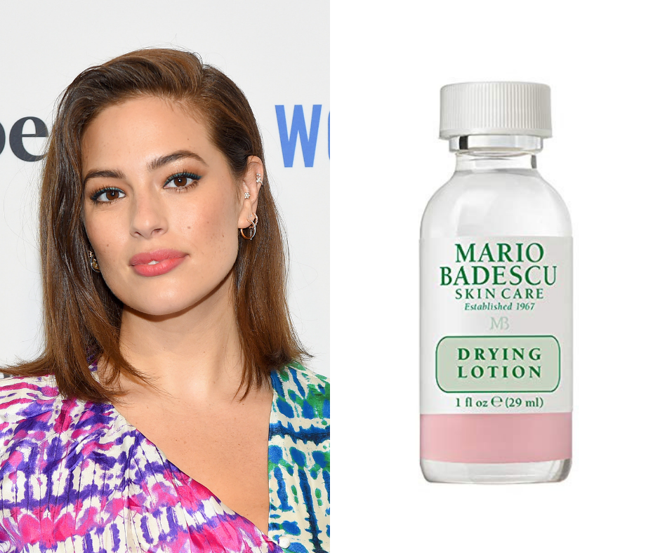Ashley Graham — Mario Badescu Drying Lotion