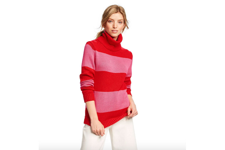 Issac Mizrahi Long Sleeve Turtleneck
