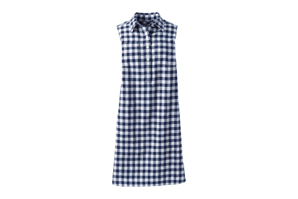 Lands End Dress Gingham