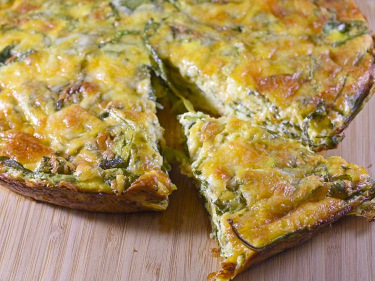 Smoked Salmon And Leek Tart