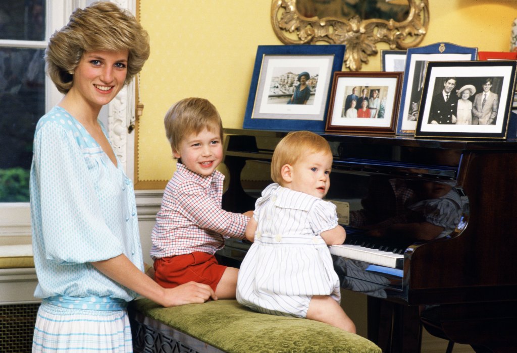 Diana William And Harry