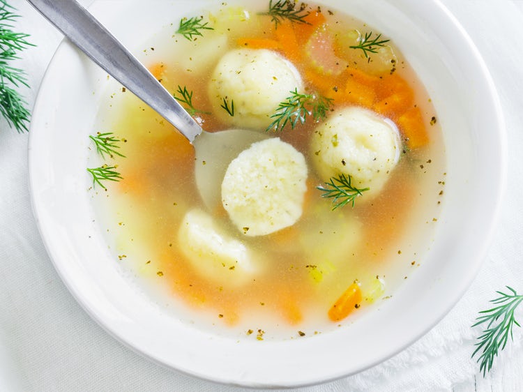 Keto Matzo Ball Soup