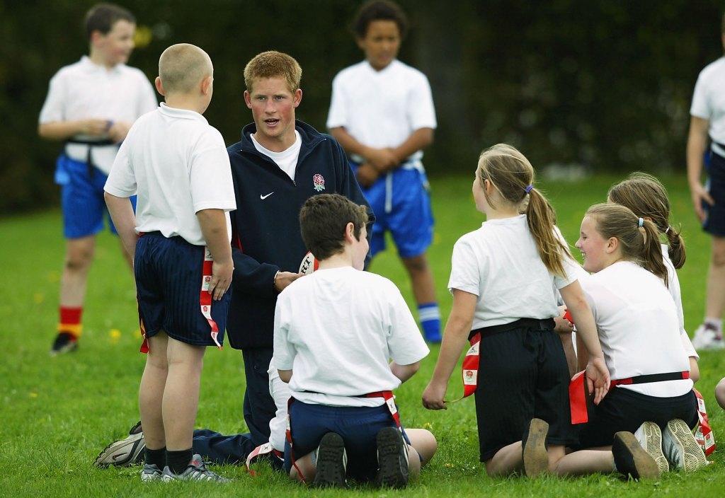 Prince Harry With Kids