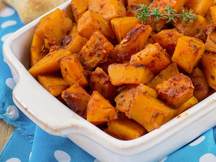 Brown Sugar Kissed Butternut Squash