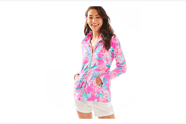 Lilly Pulitzer Leona Zip Up