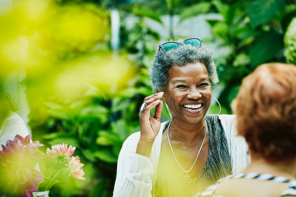Woman Laughing