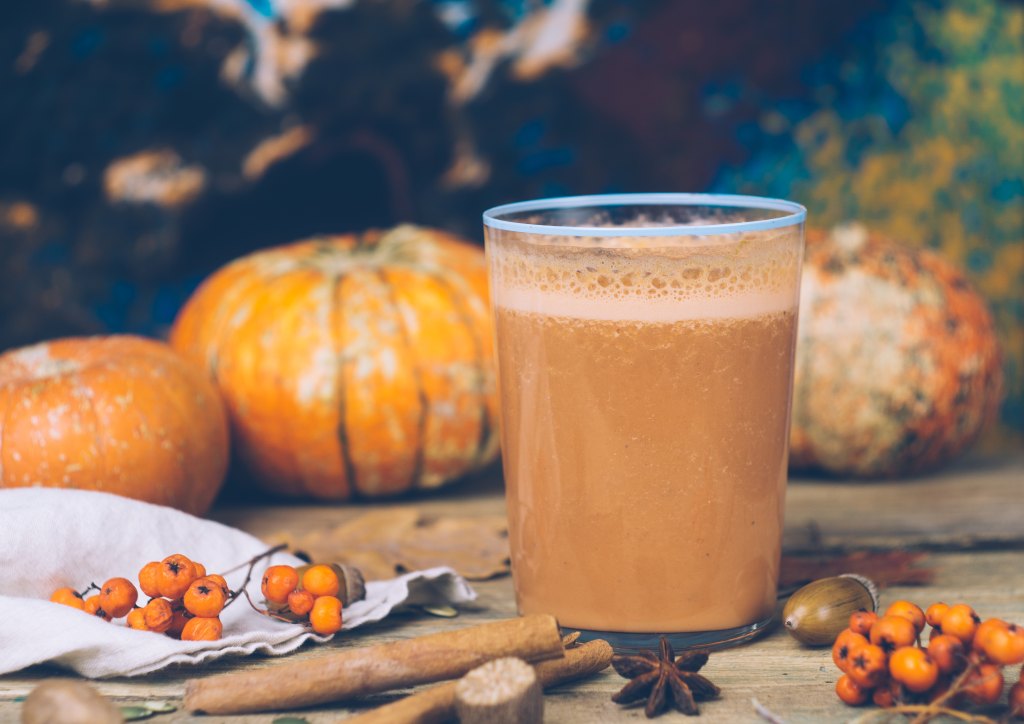 Picture of pumpkin spice smoothie