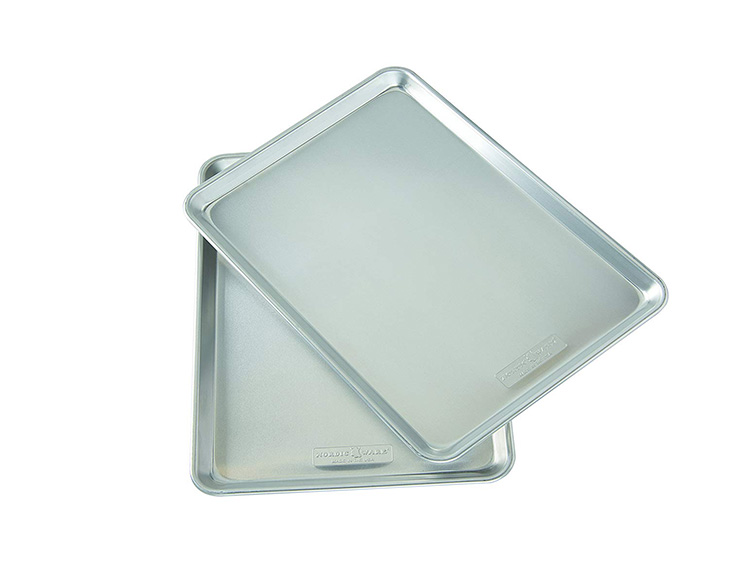 2. Best Aluminum Cookie Sheet — Nordic Ware Natural Commercial Baker's Half Sheet