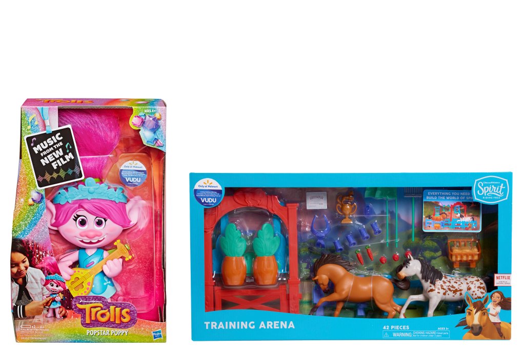 Troll Dolls and Spirit Riding Free Training Arena