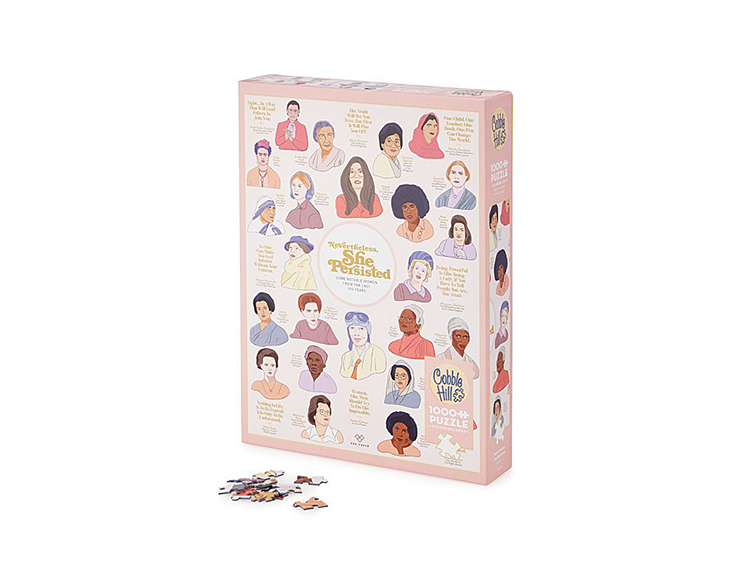 6. Best White Elephant Gift Under $20 — Nevertheless She Persisted Puzzle