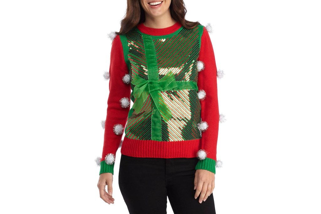 Christmas Bow Sweater