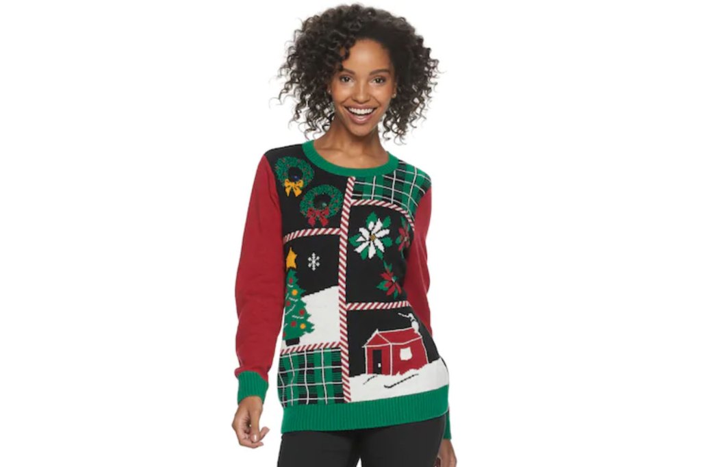 Patchwork Sweater