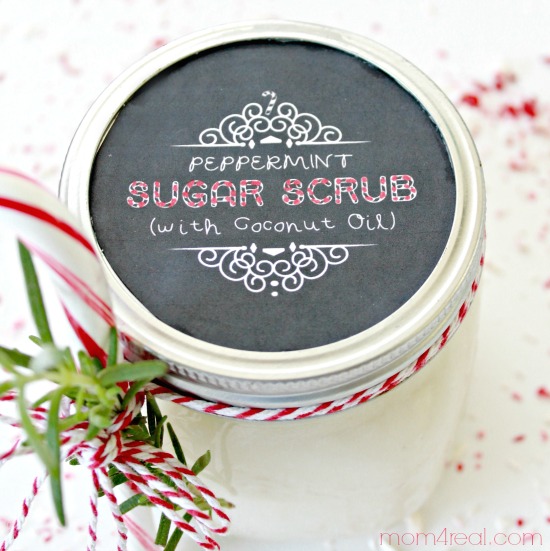 Peppermint Sugar Scrub Mom4 Real