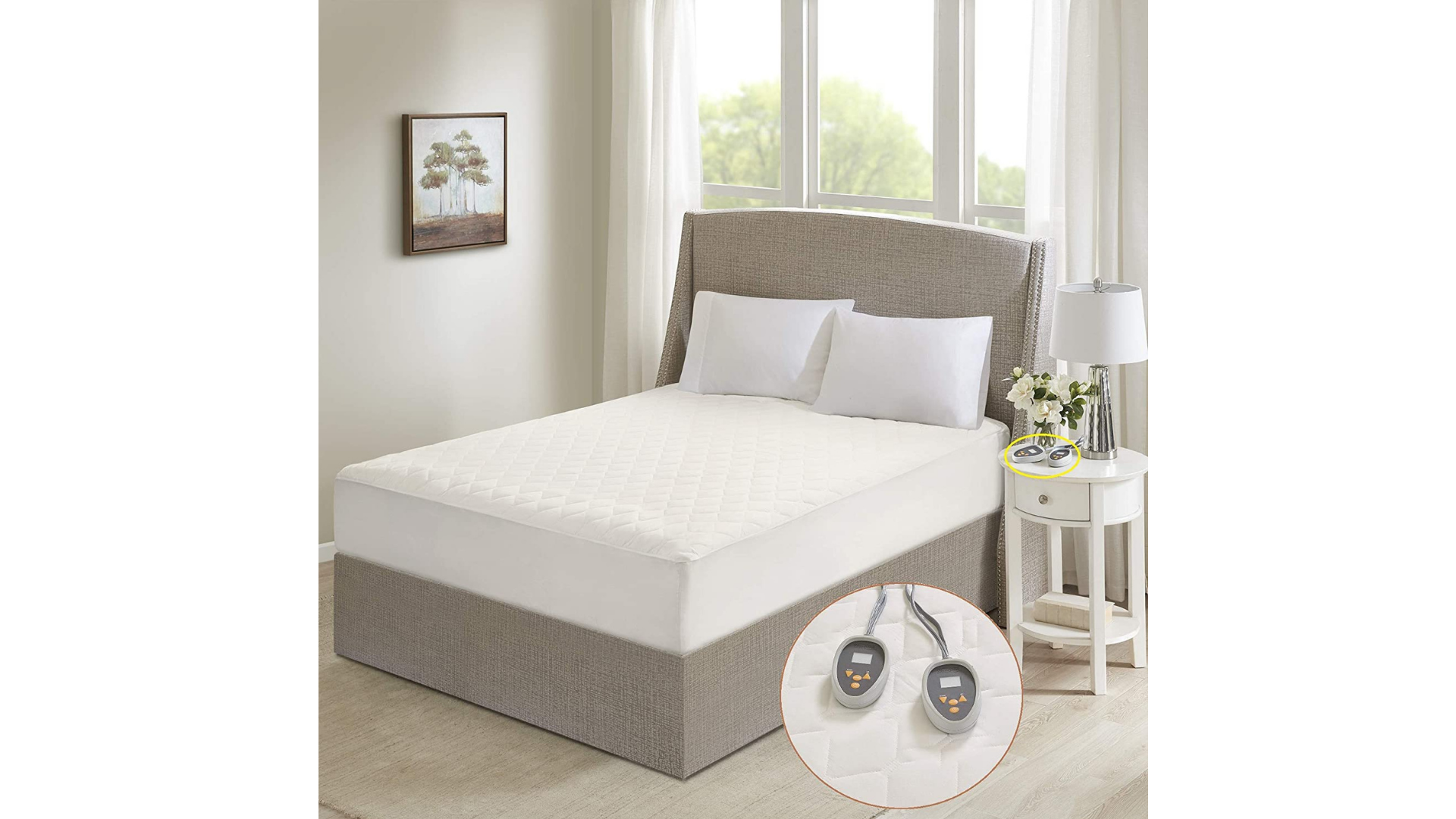 Beautyrest best heated mattress pad