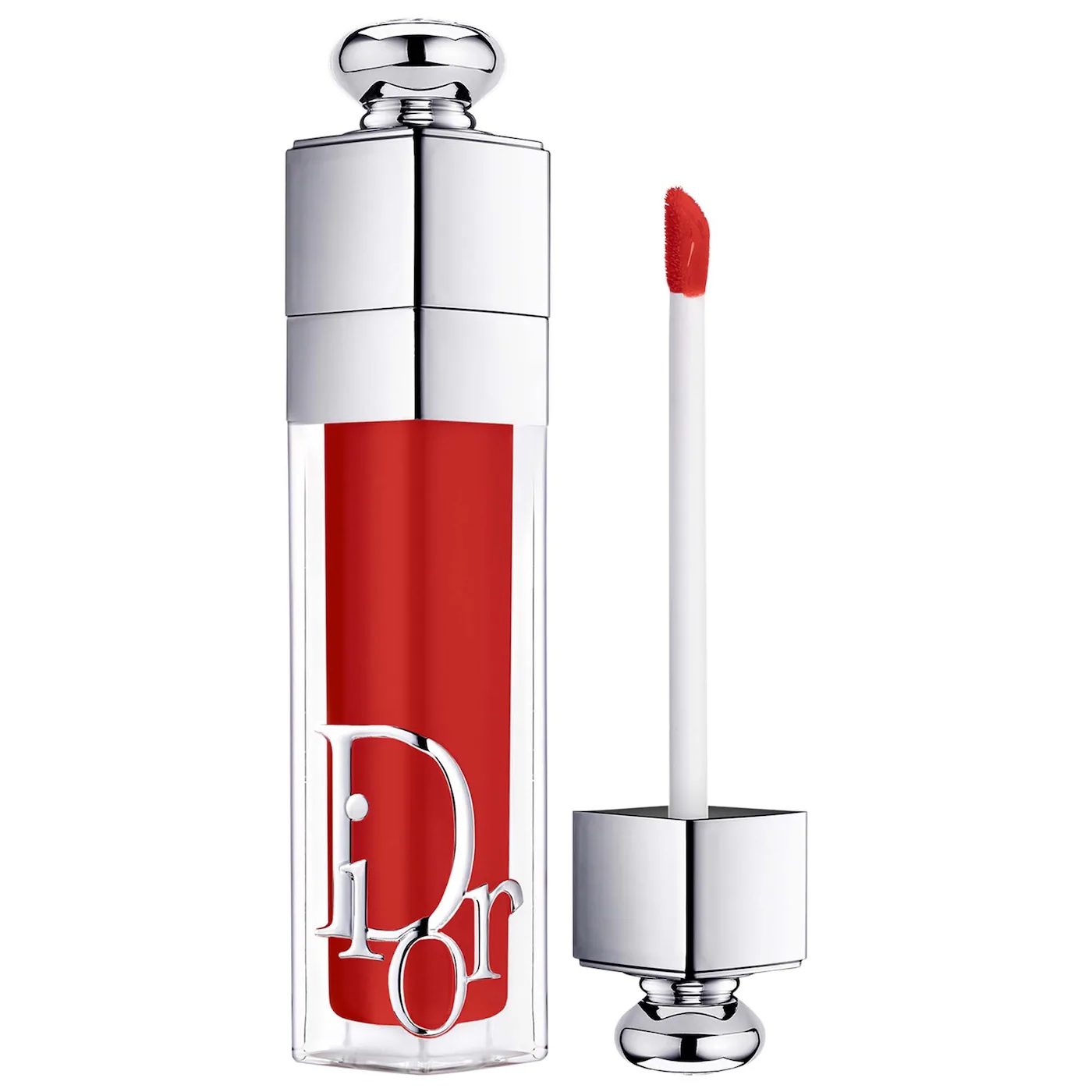 Dior Lip Maximizer in red color.