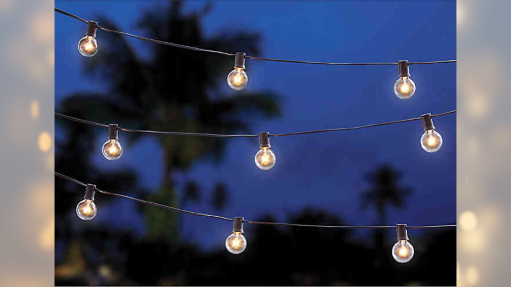 solar string lights