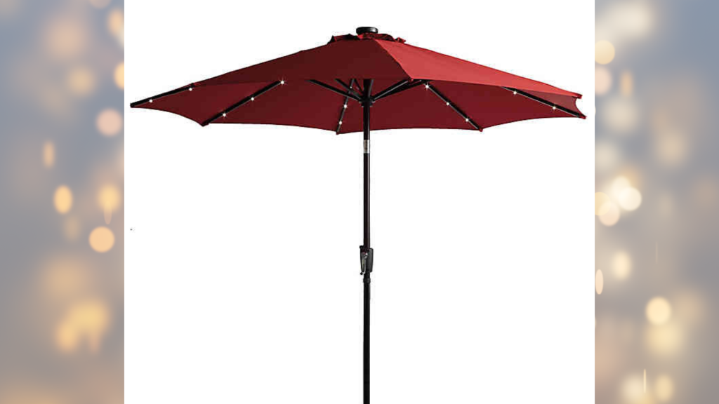 solar umbrella lights