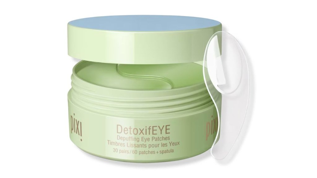 Pixi DetoxifEYE Depuffing Eye Patches with Caffeine and Cucumber