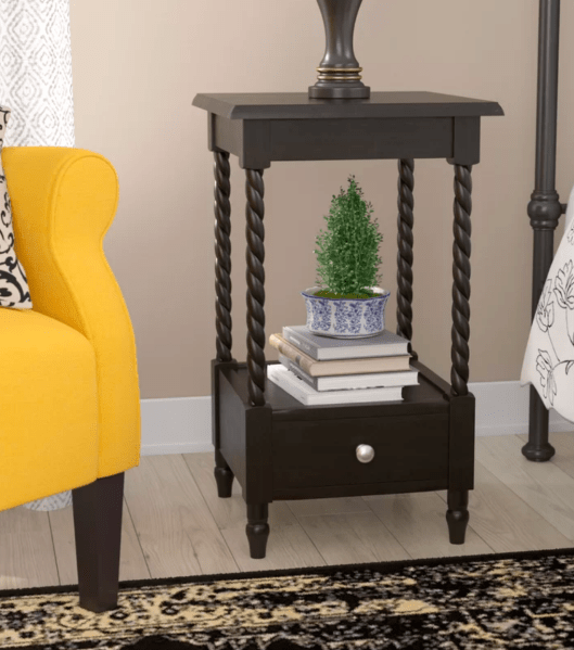Pia 1 Drawer Nightstand