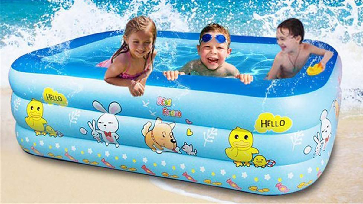 kiddie inflatable pool