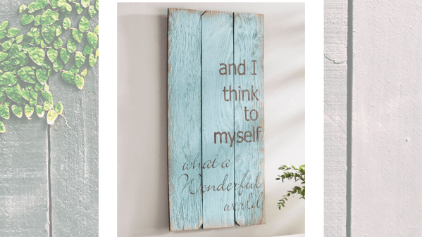 Rustic wall decor