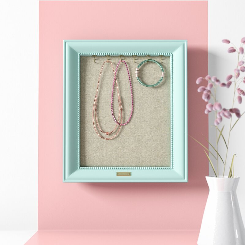 Framed necklace hook