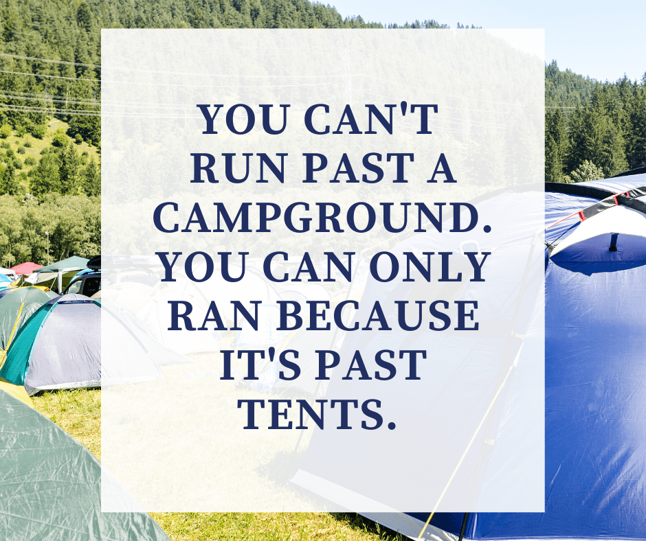 Camping joke